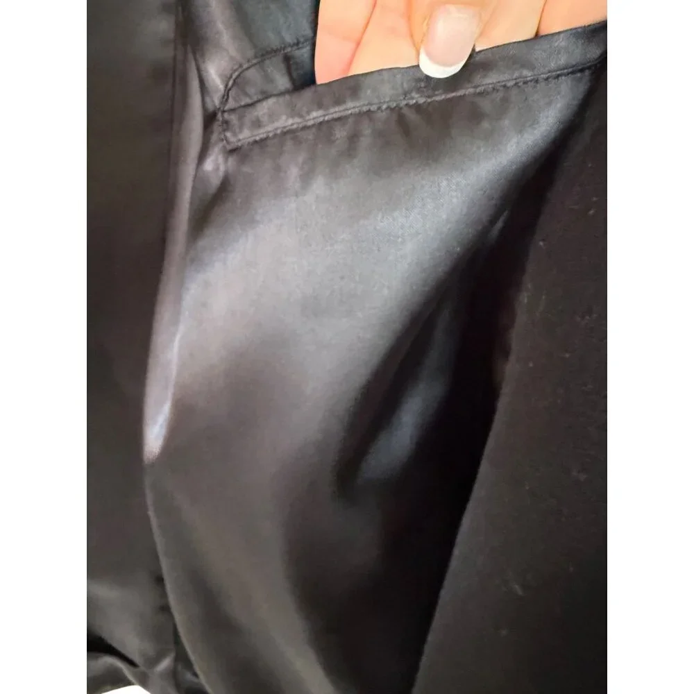 Pendleton Vintage Womens Size 8 Black Wool Cashmere Blend Pea Coat - Picture 4 of 9